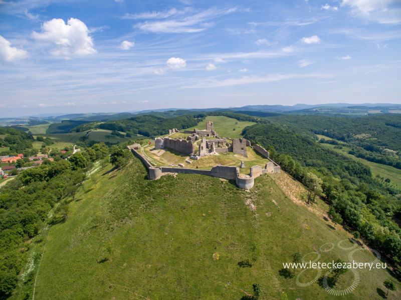 fotografia hradu branč