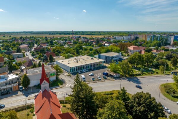 OC Šaľa - Veča z dronu 1